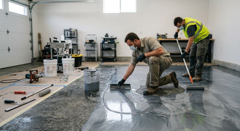 Floor Coating Repair in Frederick, MD
