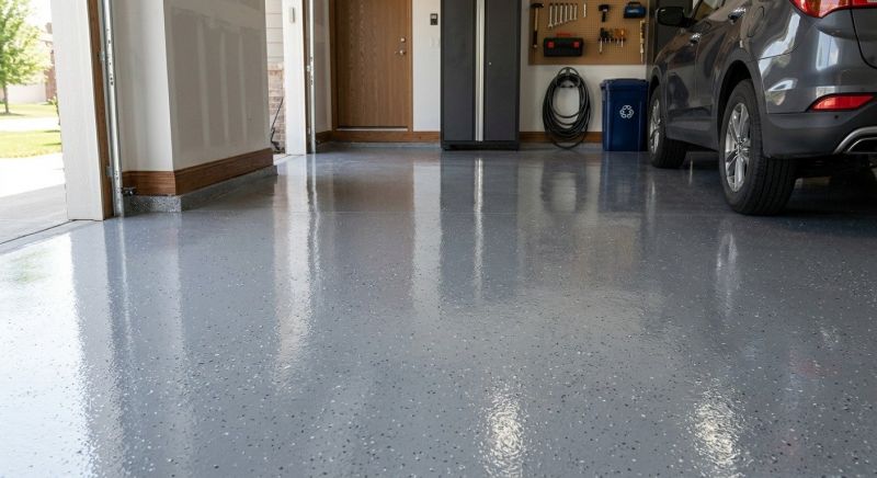 Garage Floor Epoxy Installation in Annapolis, MD