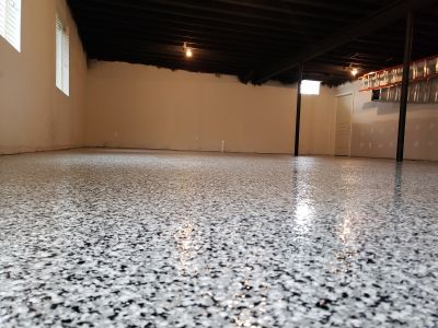 Basement Floor Epoxy Service in Raleigh, NC