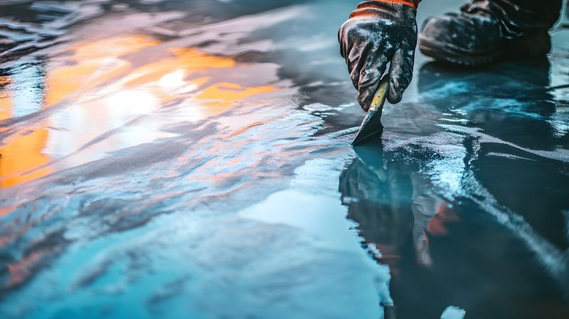 Epoxy Coating Installation in Loudoun County, VA