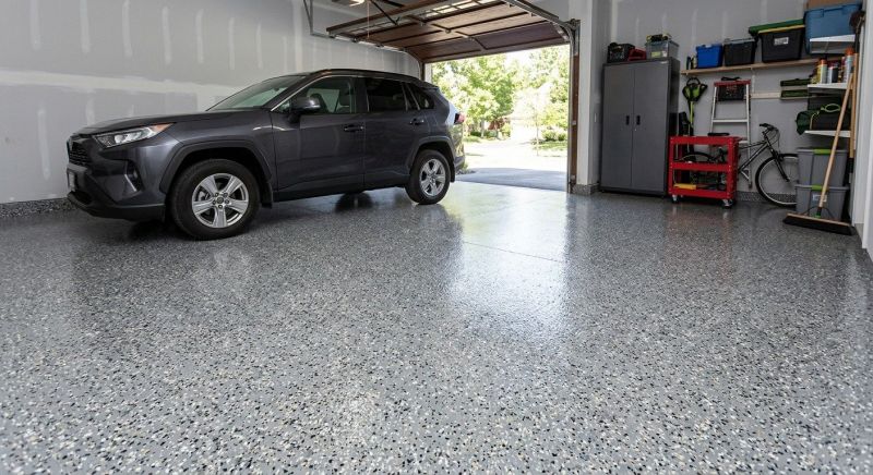 Epoxy Garage Flooring Installation in Greenville, SC