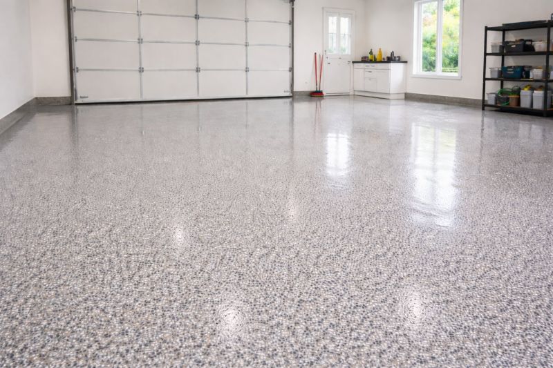 Epoxy Garage Flooring Installation in Columbia, SC