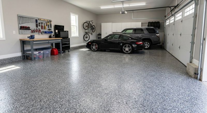 Epoxy Garage Flooring Installation in Annapolis, MD