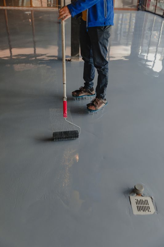 Garage Floor Epoxy Installation in Alexandria, VA