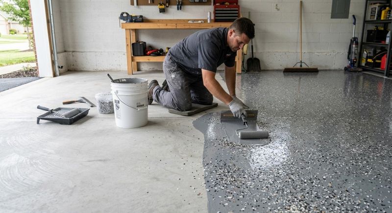 Garage Floor Resurfacing in Greensboro, NC