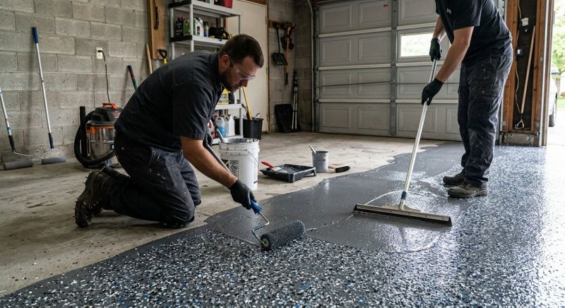 Garage Floor Resurfacing in Greensboro, NC