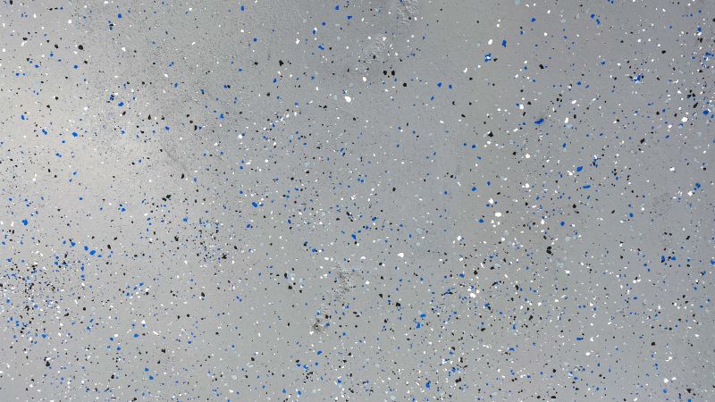 Speckled Garage Floor Painting in Alexandria, VA